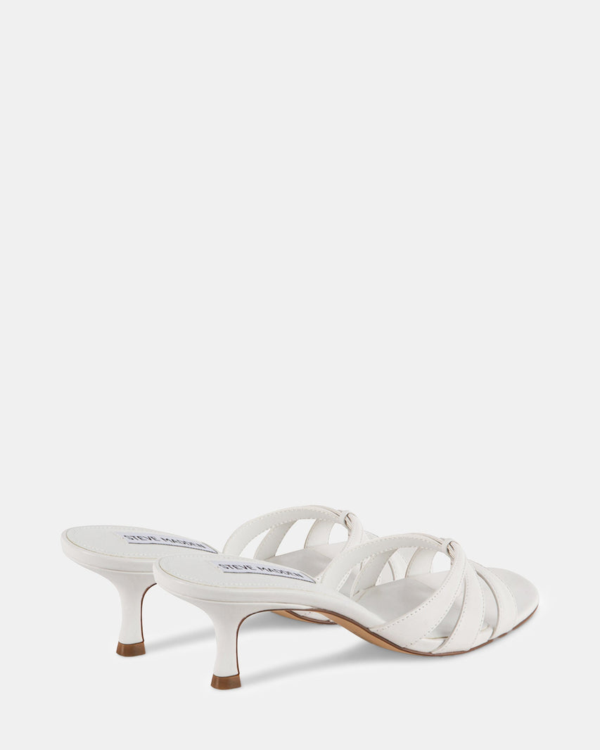 CARY WHITE LEATHER - Women's Shoes - Steve Madden Canada