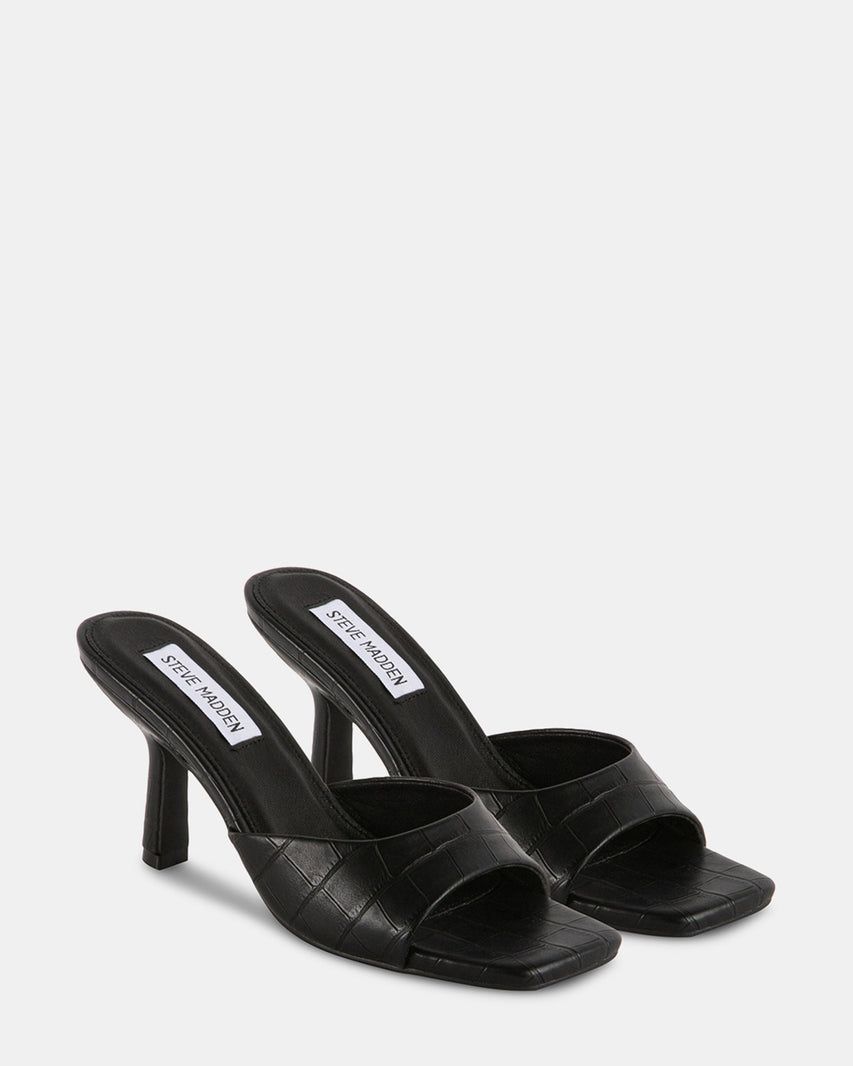 DANNA BLACK EXOTIC - Women's Shoes - Steve Madden Canada