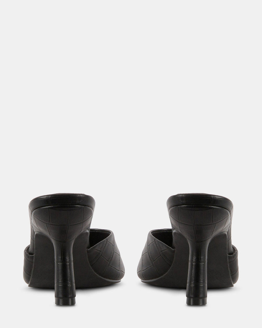 DANNA BLACK EXOTIC - Women's Shoes - Steve Madden Canada