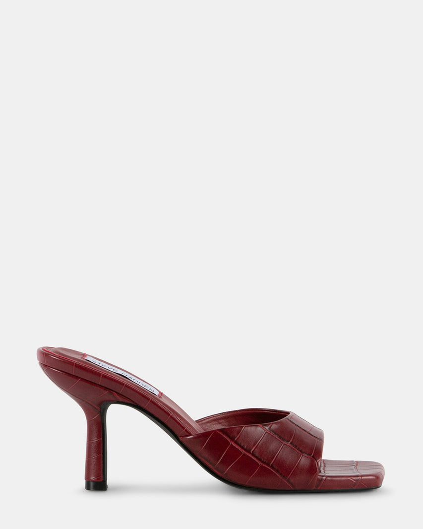 DANNA BURGUNDY EXOTIC - Women's Shoes - Steve Madden Canada