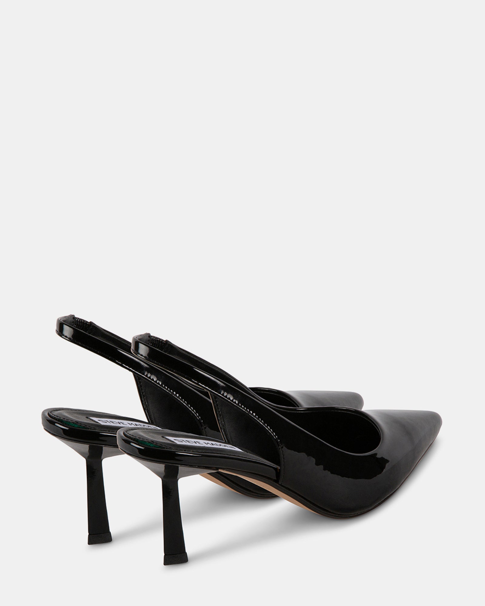 DELVA BLACK PATENT - Women's Shoes - Steve Madden Canada