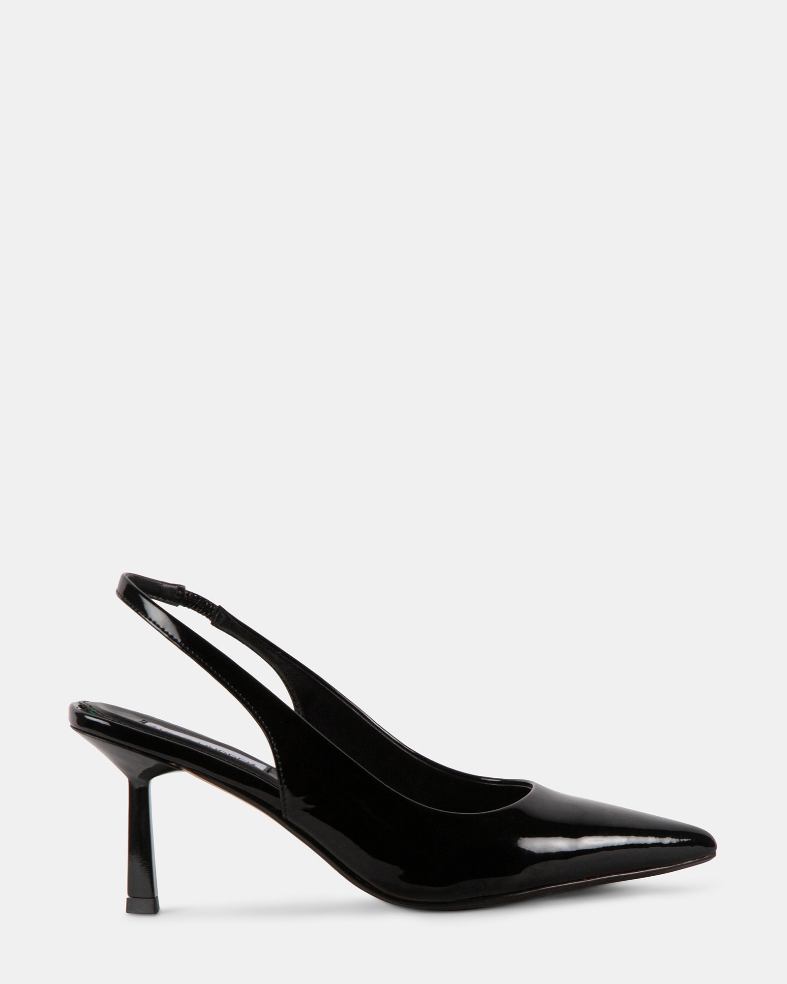 DELVA BLACK PATENT - Women's Shoes - Steve Madden Canada