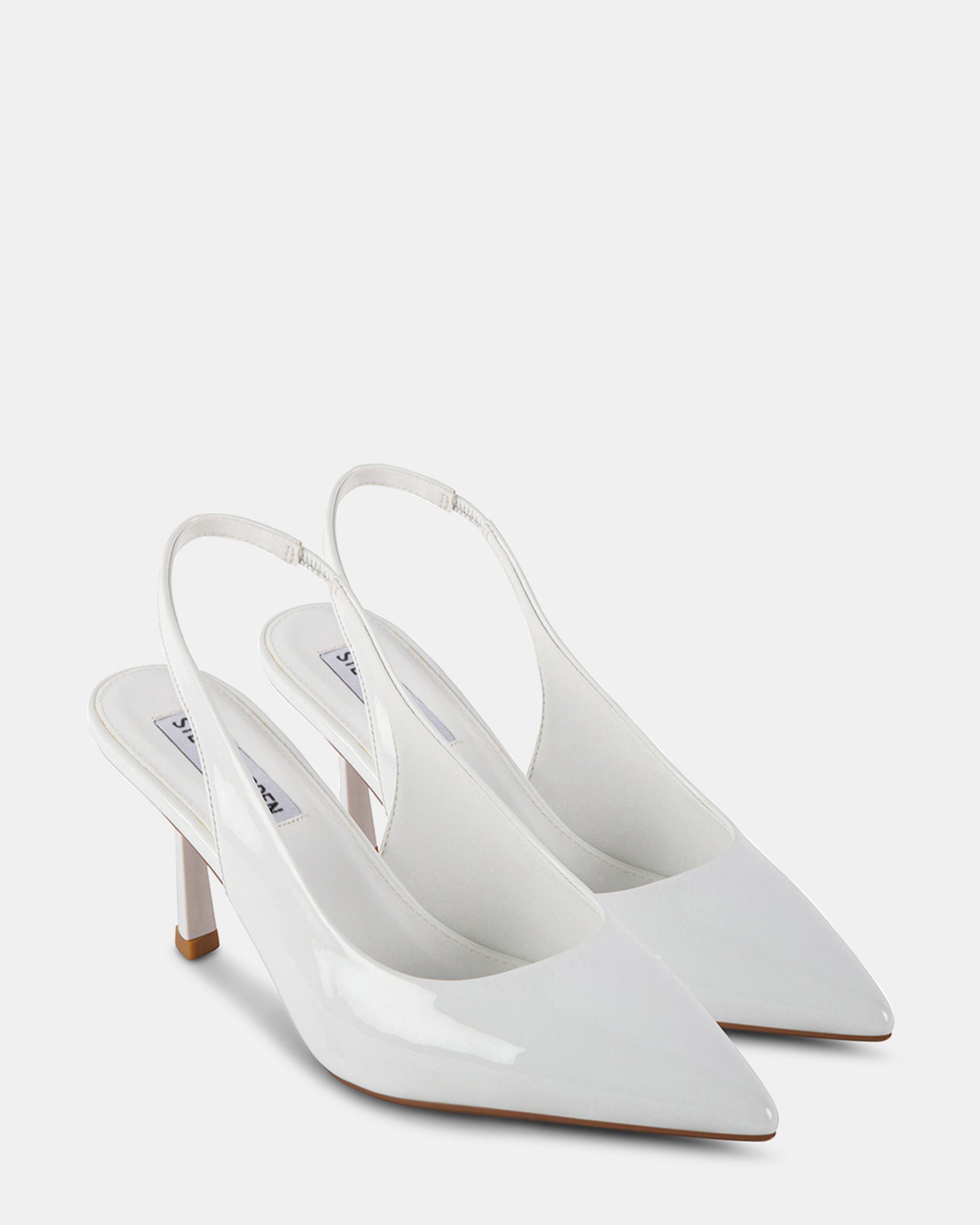 DELVA WHITE PATENT - Women's Shoes - Steve Madden Canada
