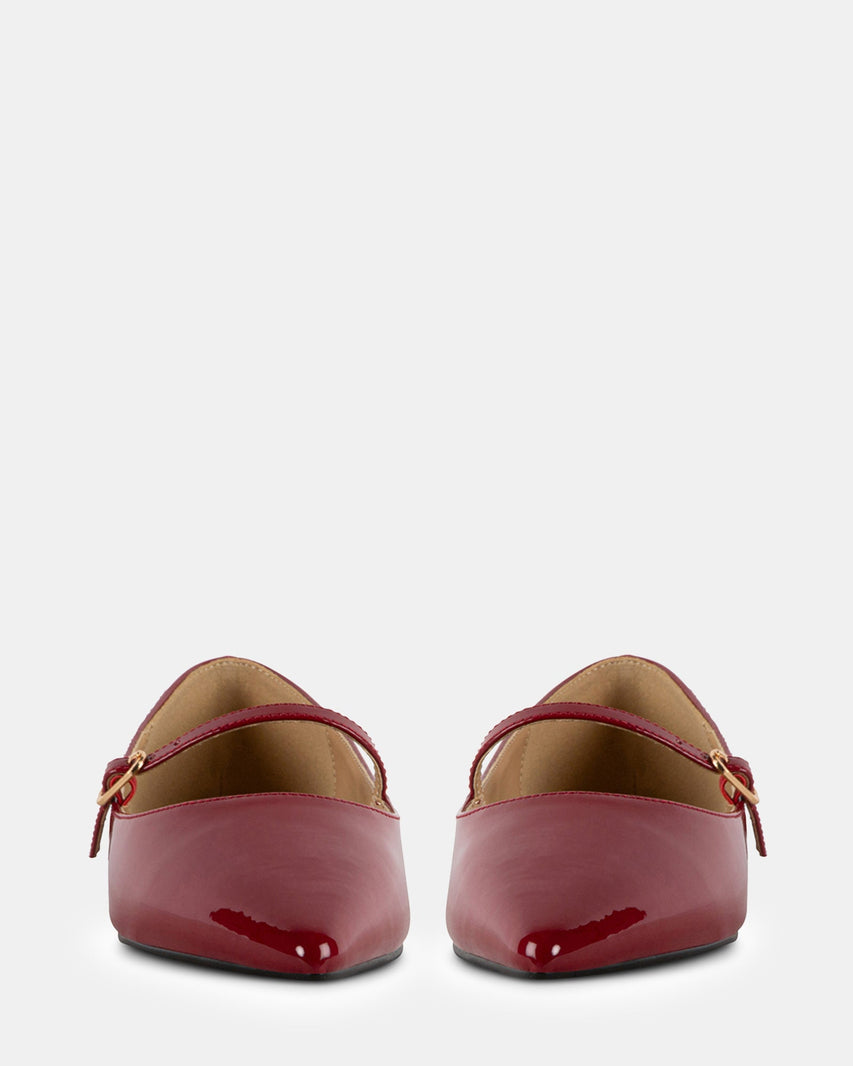 DIVE RED PATENT - Women's Shoes - Steve Madden Canada