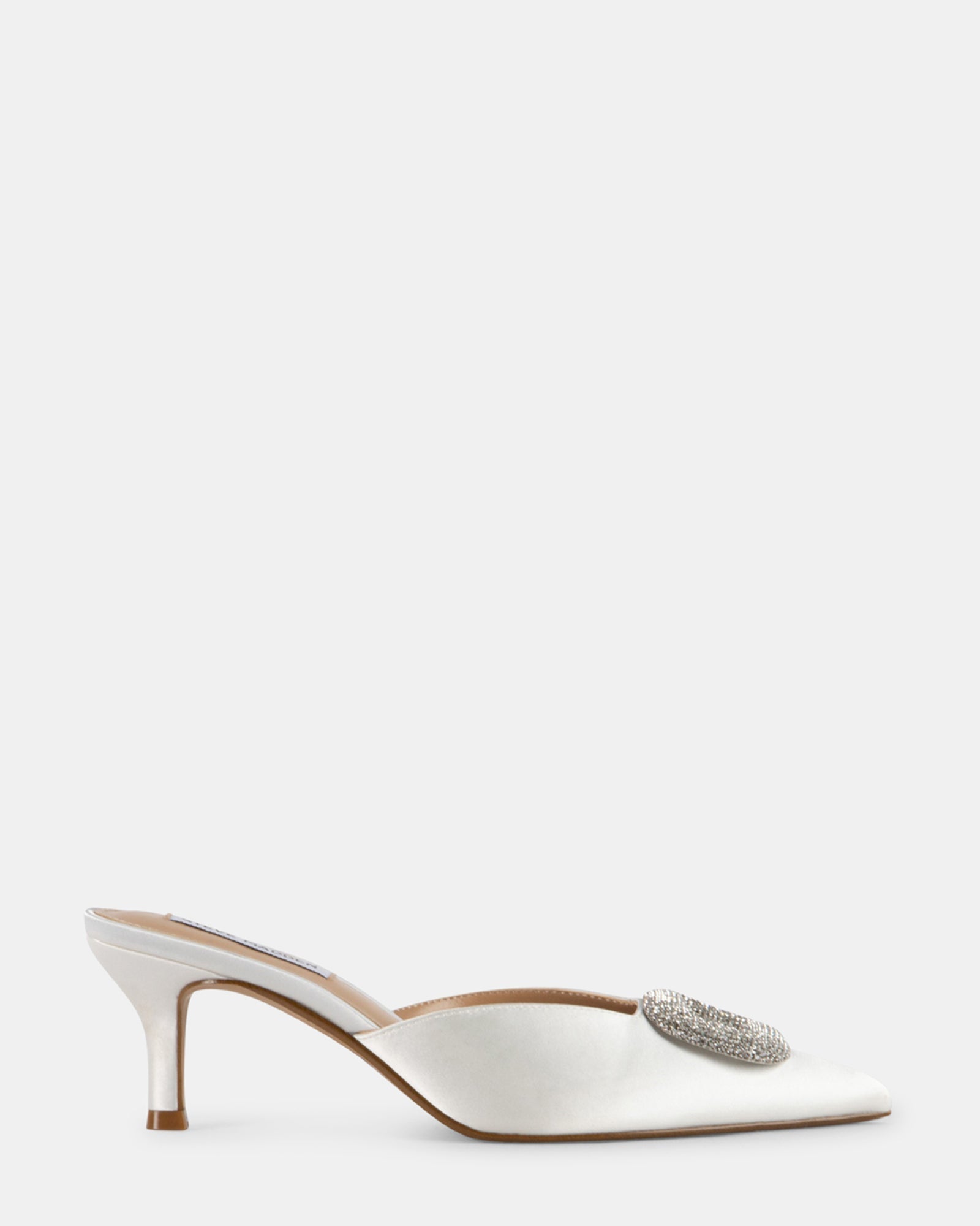 INTIMIDATE WHITE SATIN - Women's Shoes - Steve Madden Canada