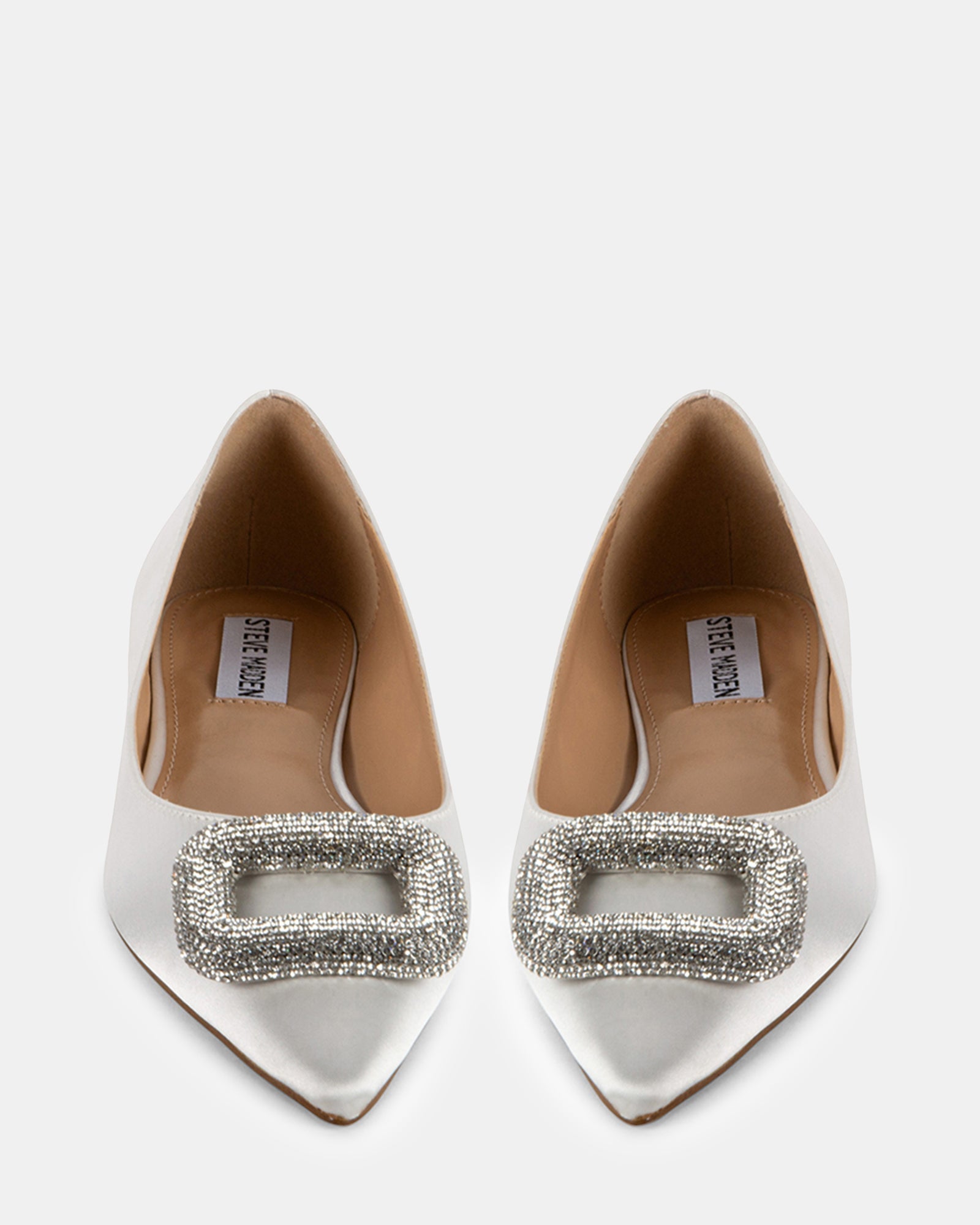 TINK WHITE SATIN - Women's Shoes - Steve Madden Canada