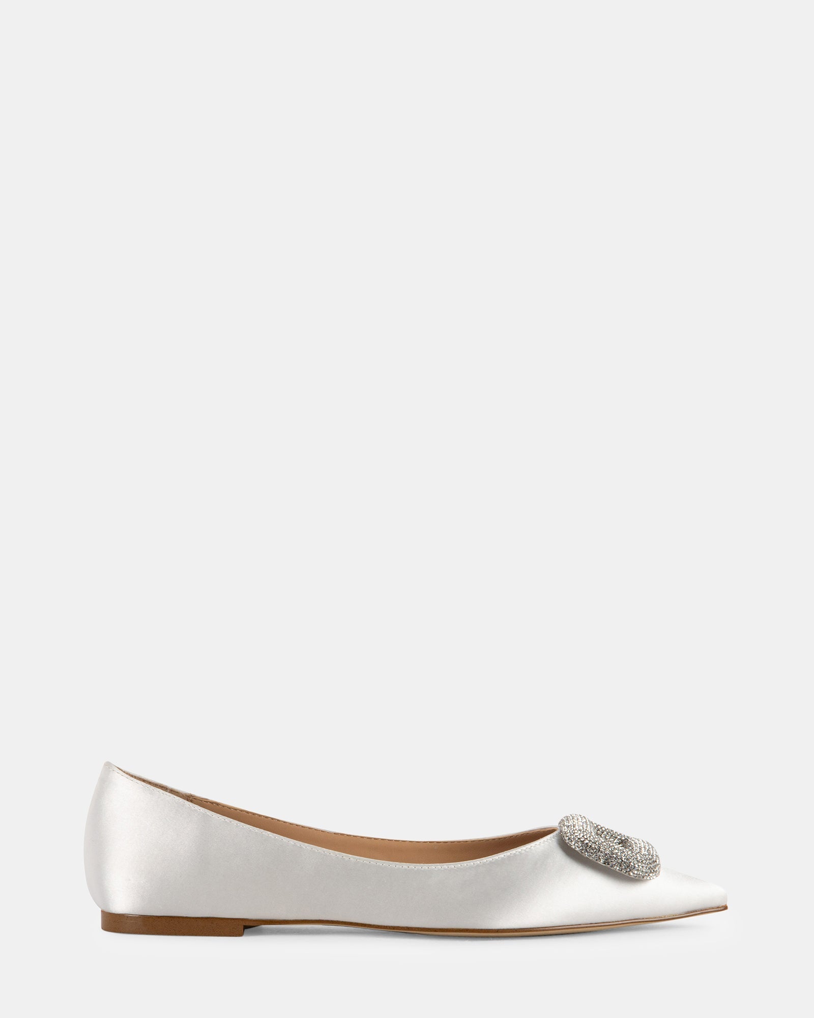 TINK WHITE SATIN - Women's Shoes - Steve Madden Canada