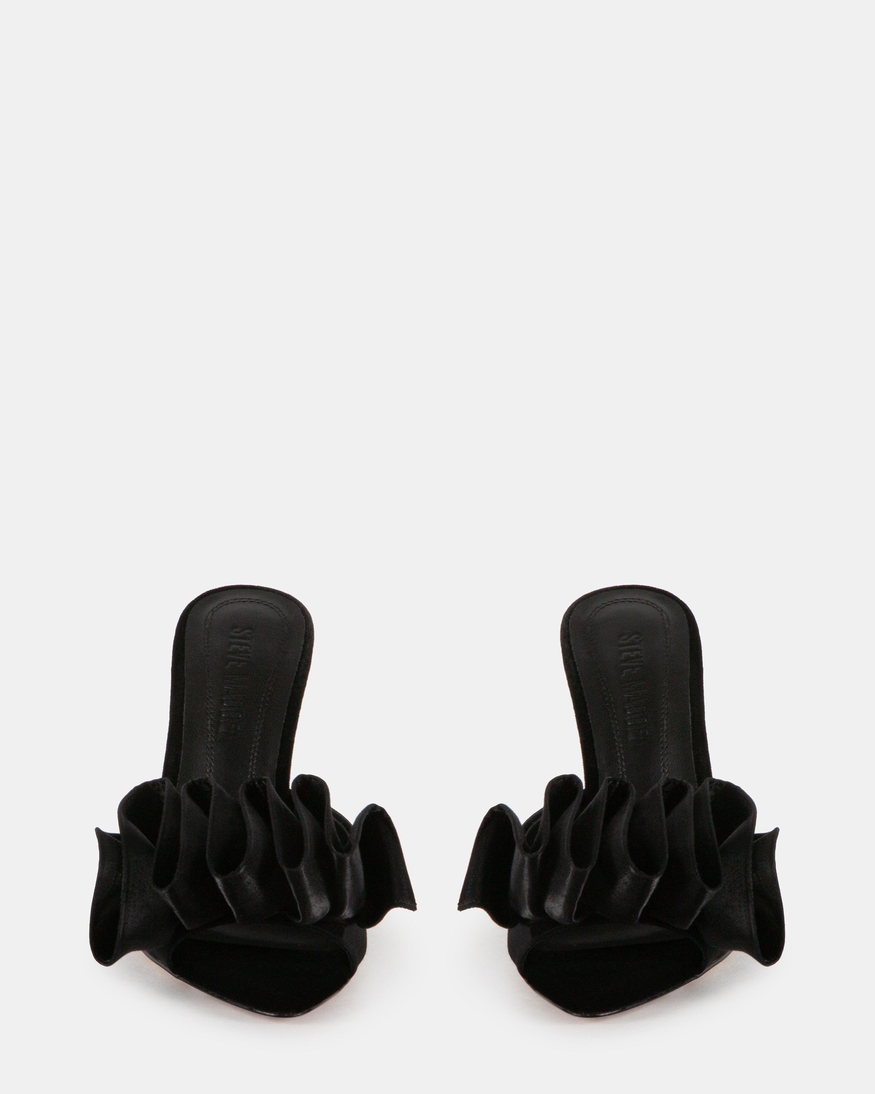 AFFINITY BLACK SATIN - Women's Shoes - Steve Madden Canada