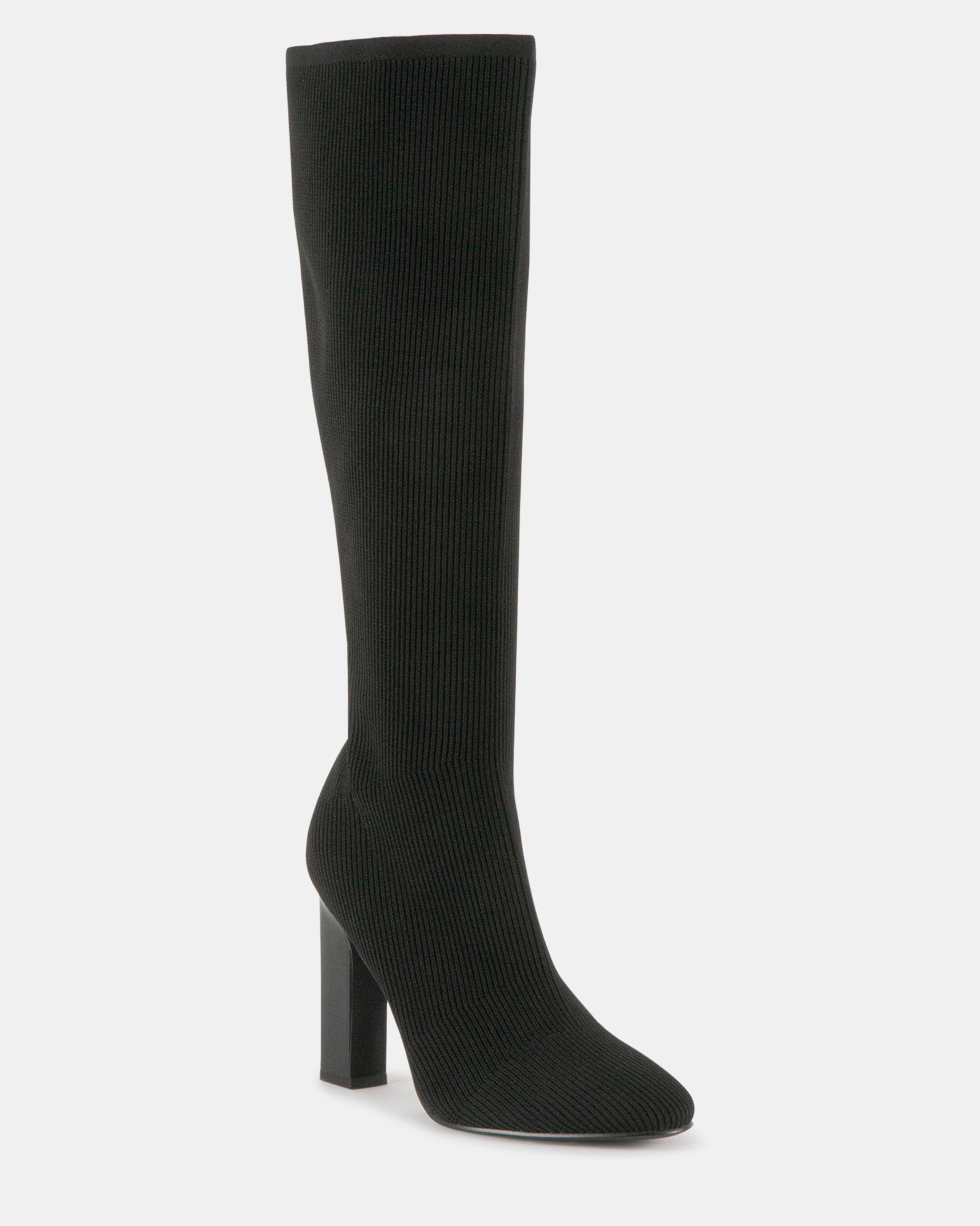 ARIA BLACK KNIT - Women's Shoes - Steve Madden Canada