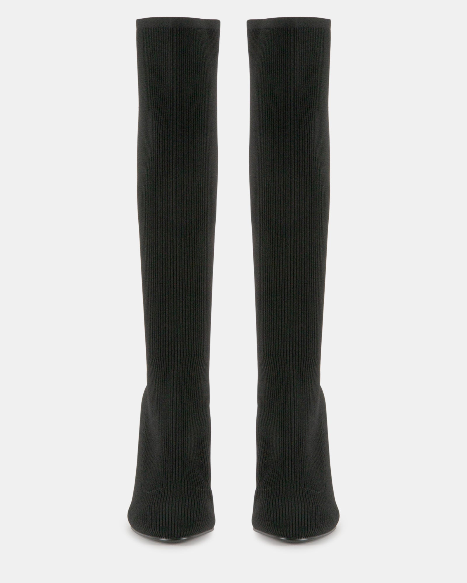 ARIA BLACK KNIT - Women's Shoes - Steve Madden Canada