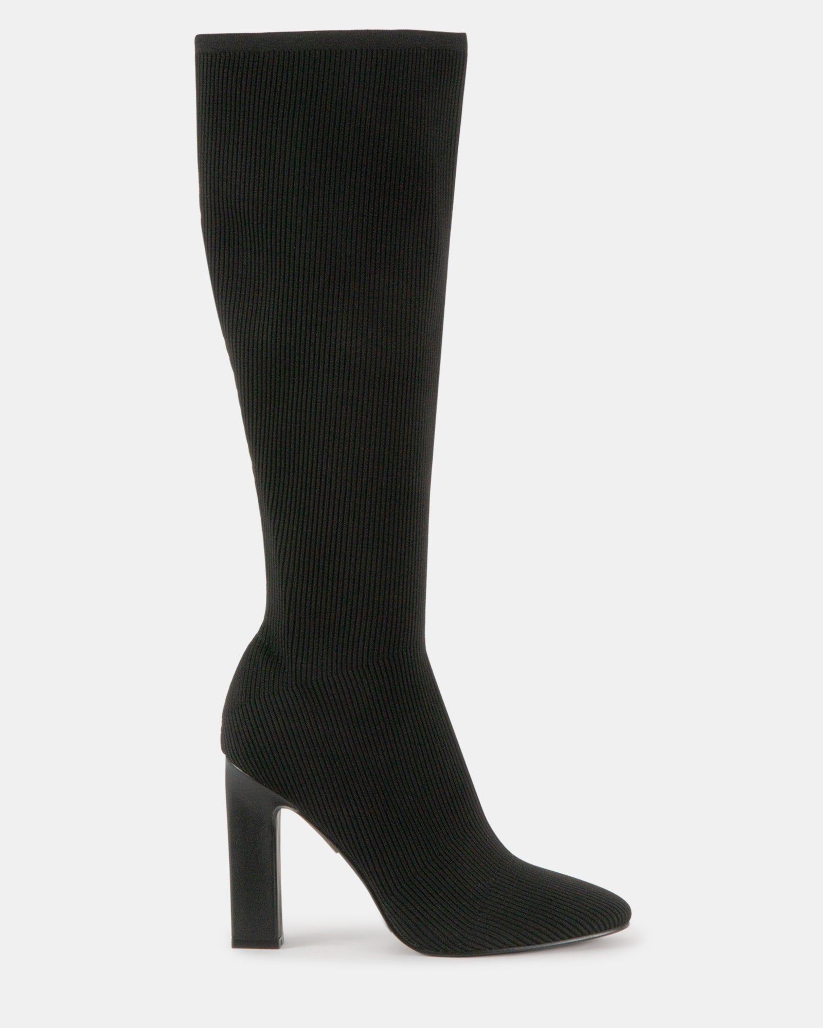 ARIA BLACK KNIT - Women's Shoes - Steve Madden Canada