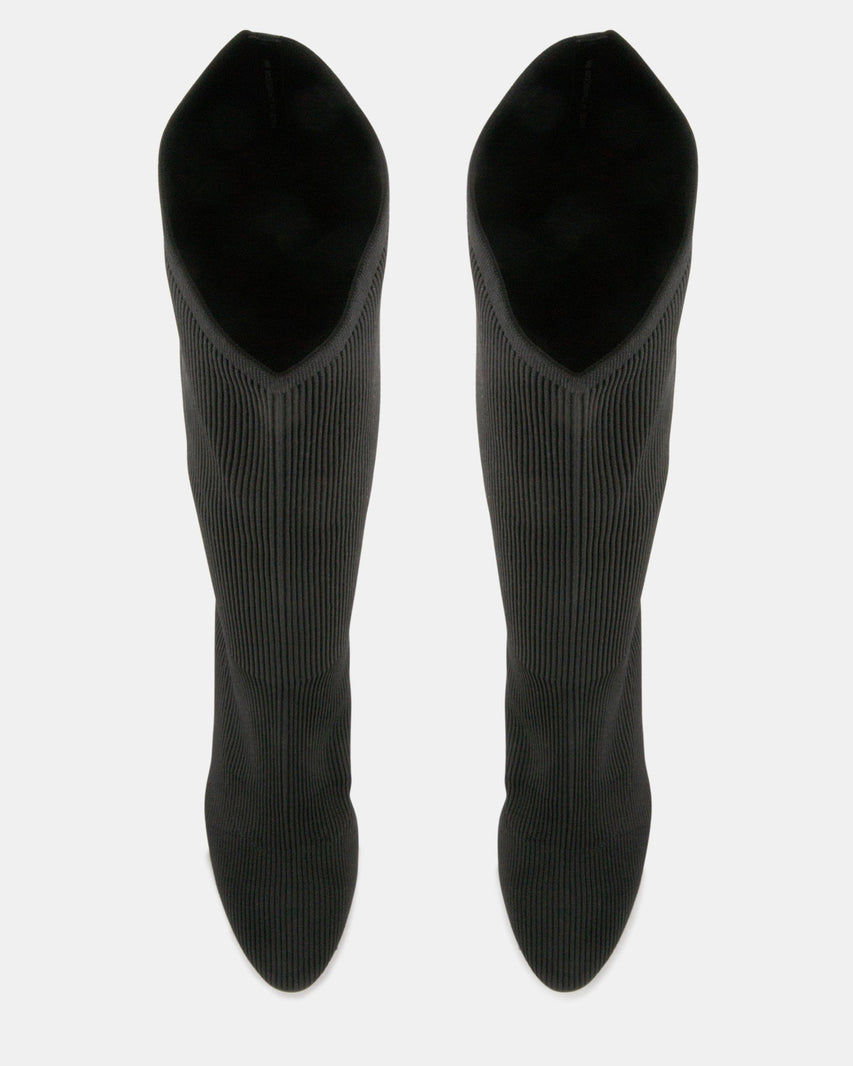 ARIA BLACK KNIT - Women's Shoes - Steve Madden Canada