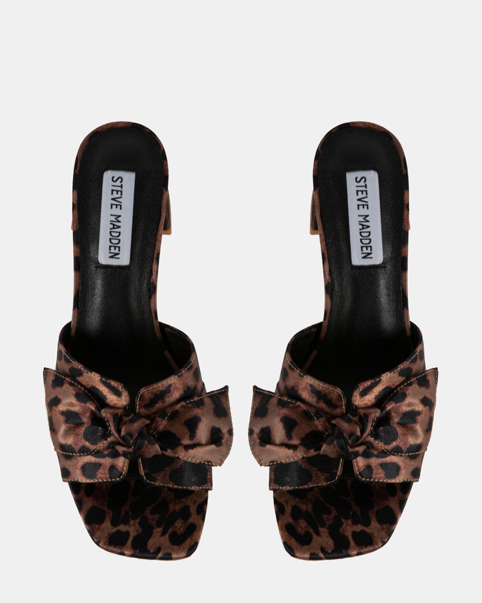 BABE LEOPARD SATIN - Women's Shoes - Steve Madden Canada