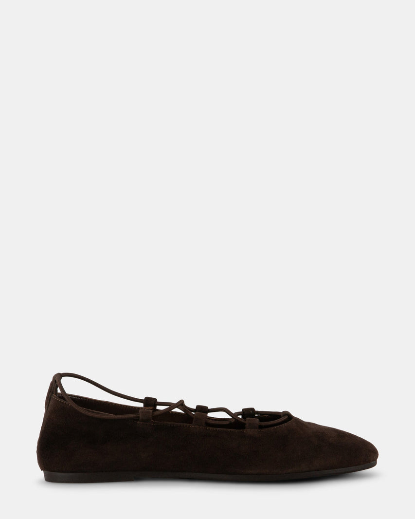 BOMBSHELL BROWN SUEDE - Women's Shoes - Steve Madden Canada