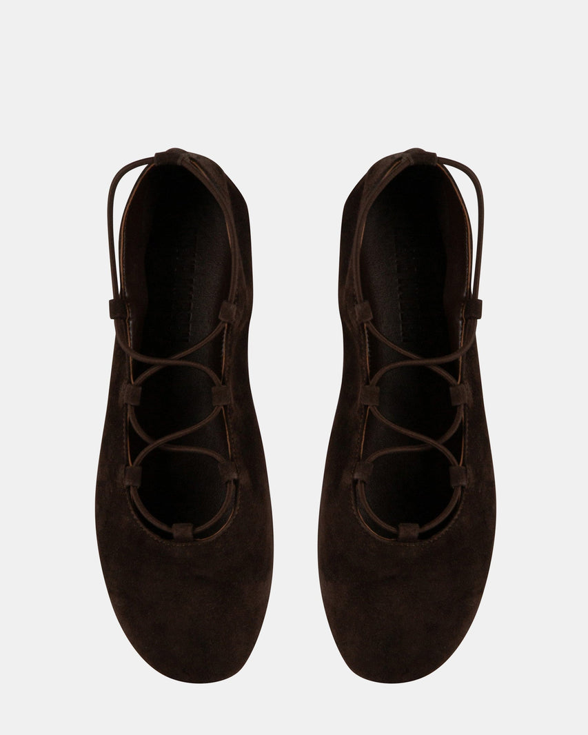BOMBSHELL BROWN SUEDE - Women's Shoes - Steve Madden Canada