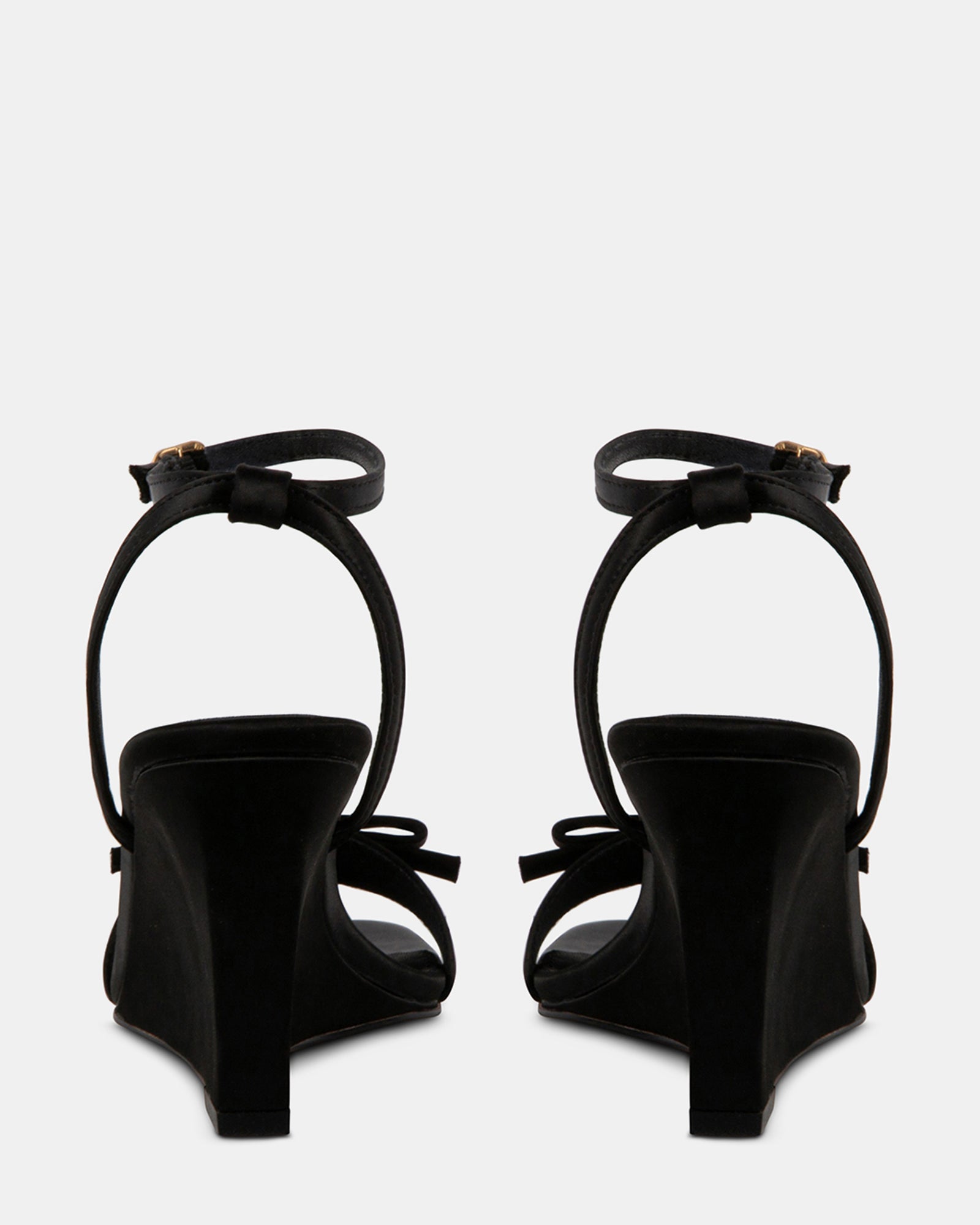 DASHY BLACK SATIN - Women's Shoes - Steve Madden Canada