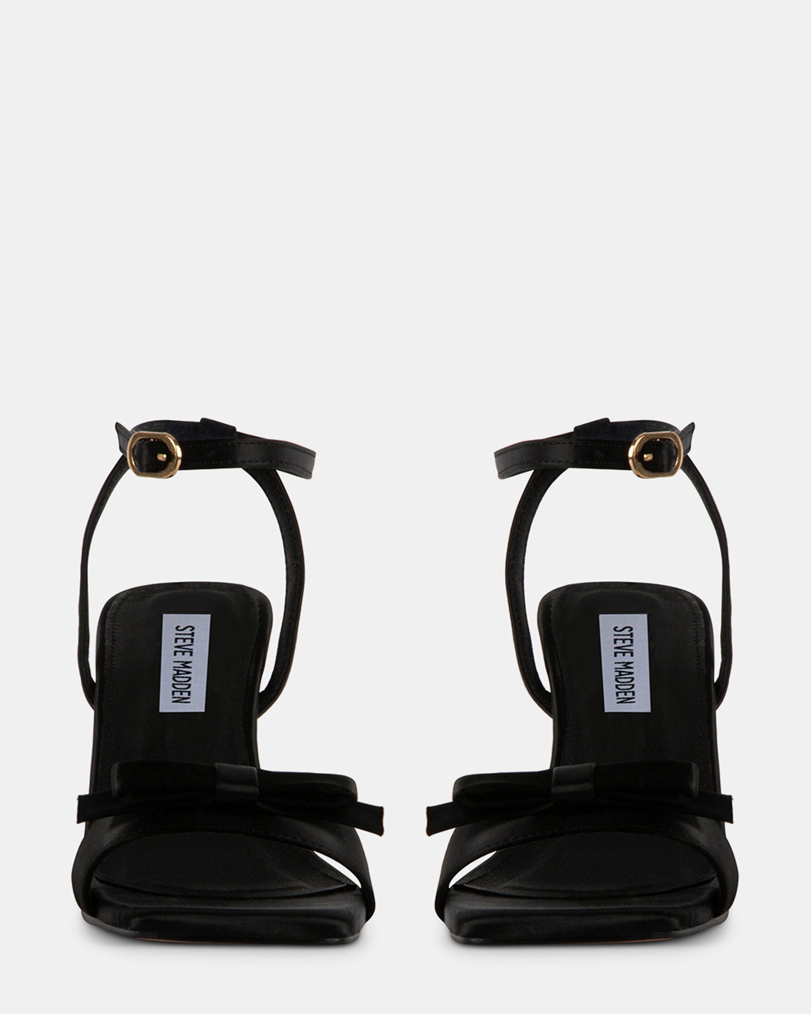 DASHY BLACK SATIN - Women's Shoes - Steve Madden Canada