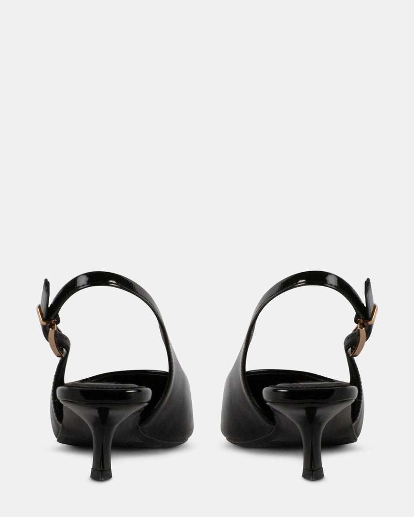 DELANEY BLACK PATENT - Women's Shoes - Steve Madden Canada