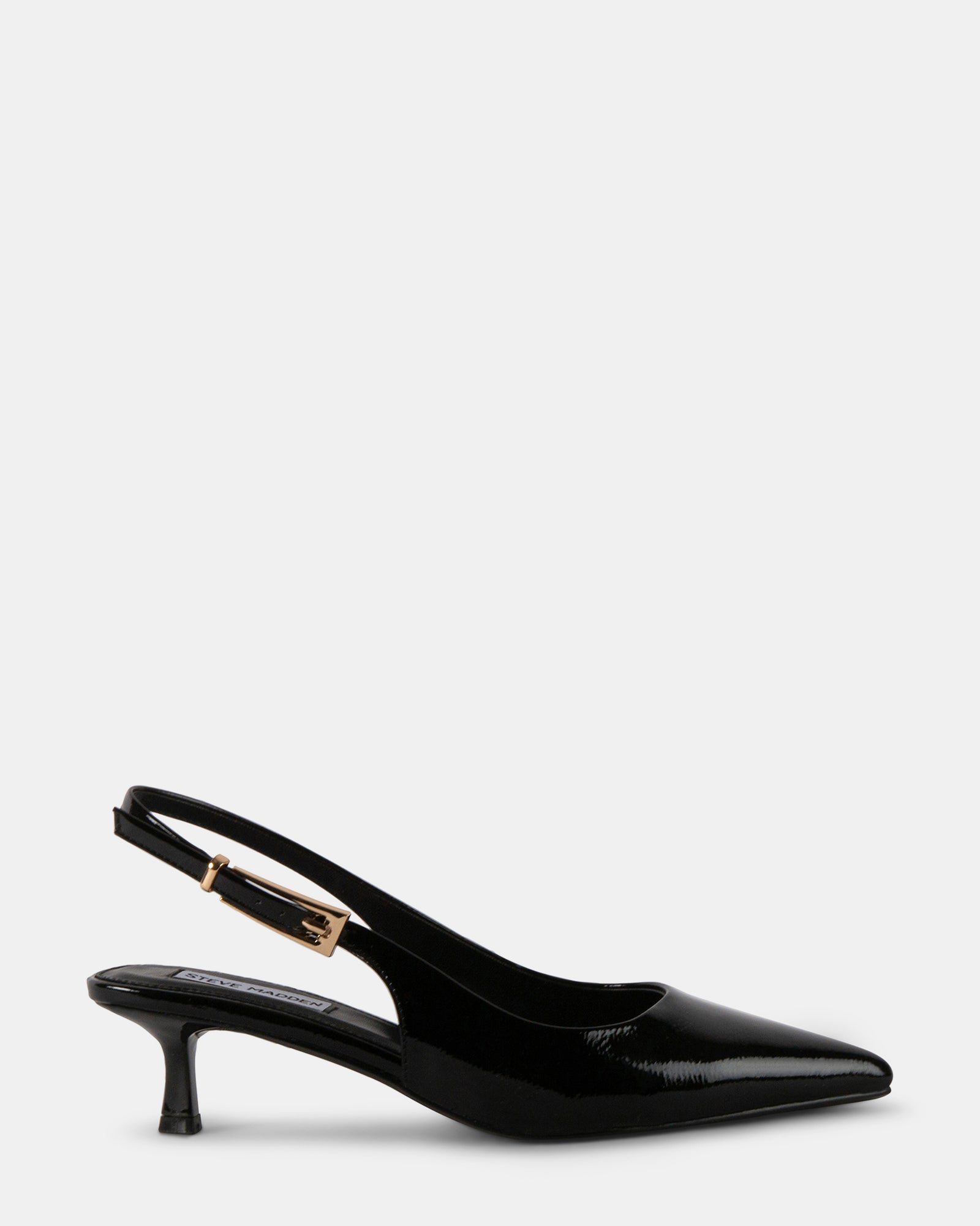 DELANEY BLACK PATENT - Women's Shoes - Steve Madden Canada