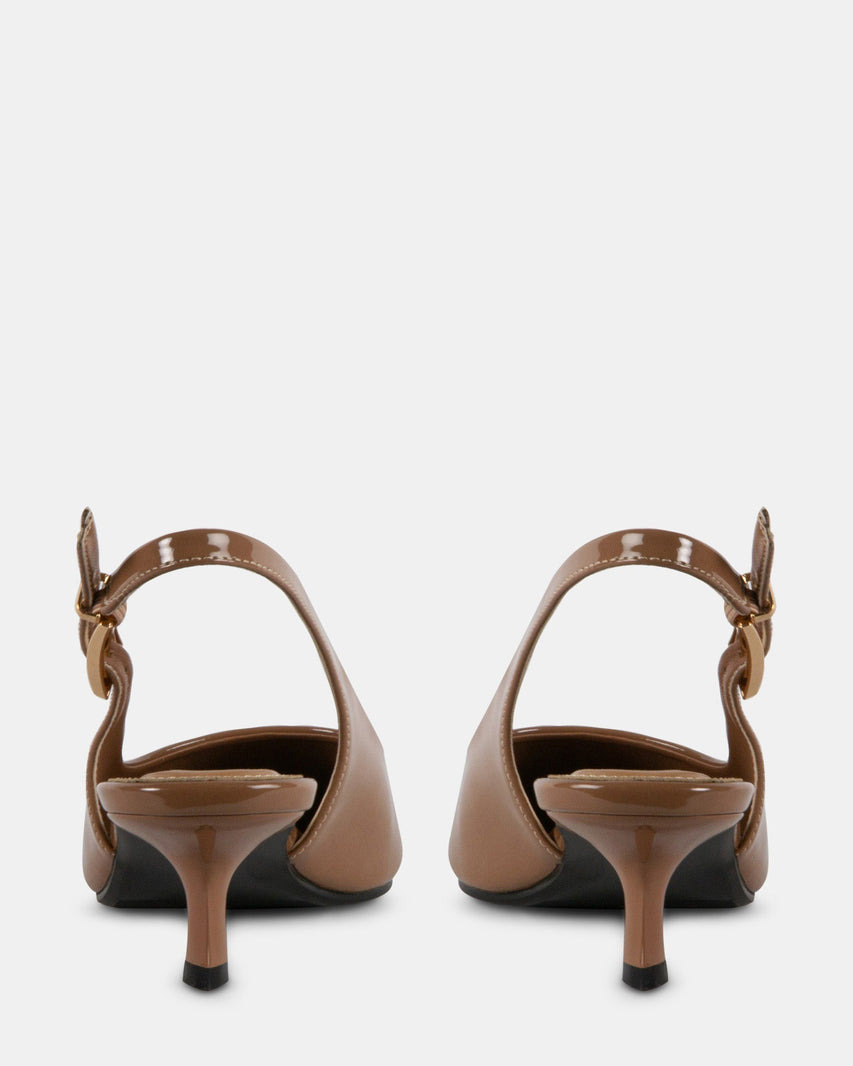 DELANEY TAUPE PATENT - Women's Shoes - Steve Madden Canada