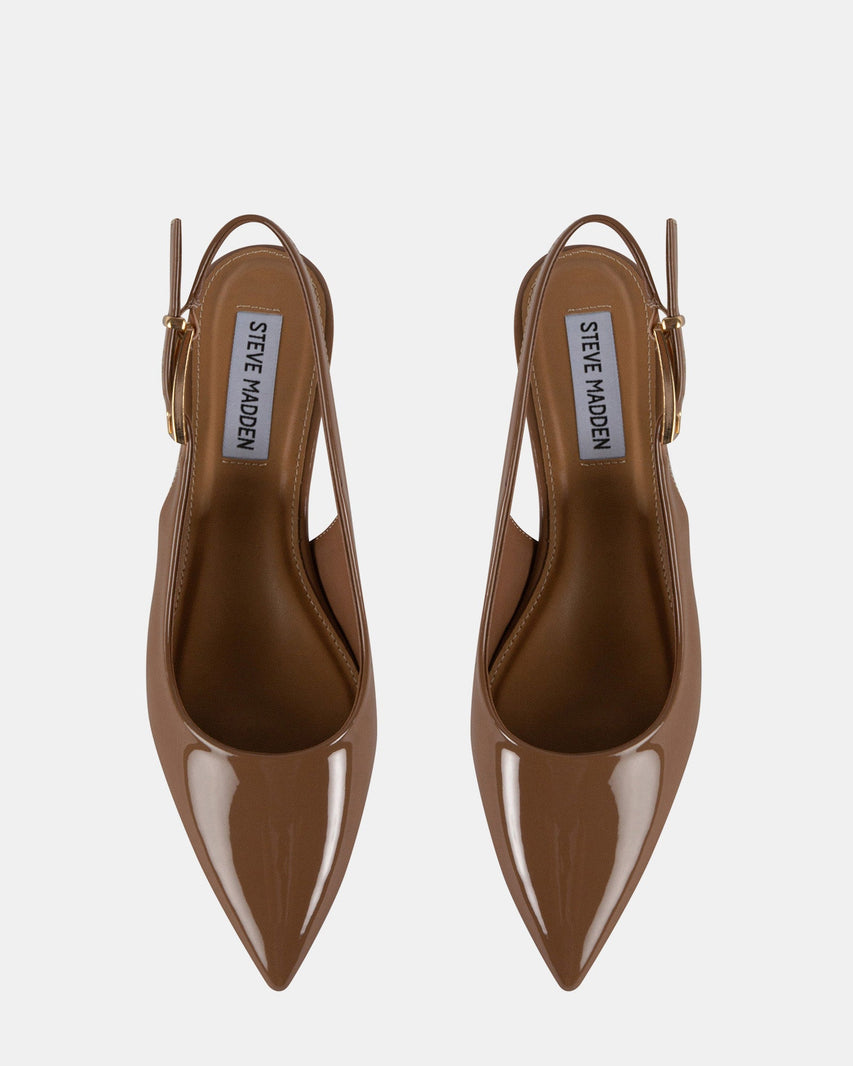 DELANEY TAUPE PATENT - Women's Shoes - Steve Madden Canada