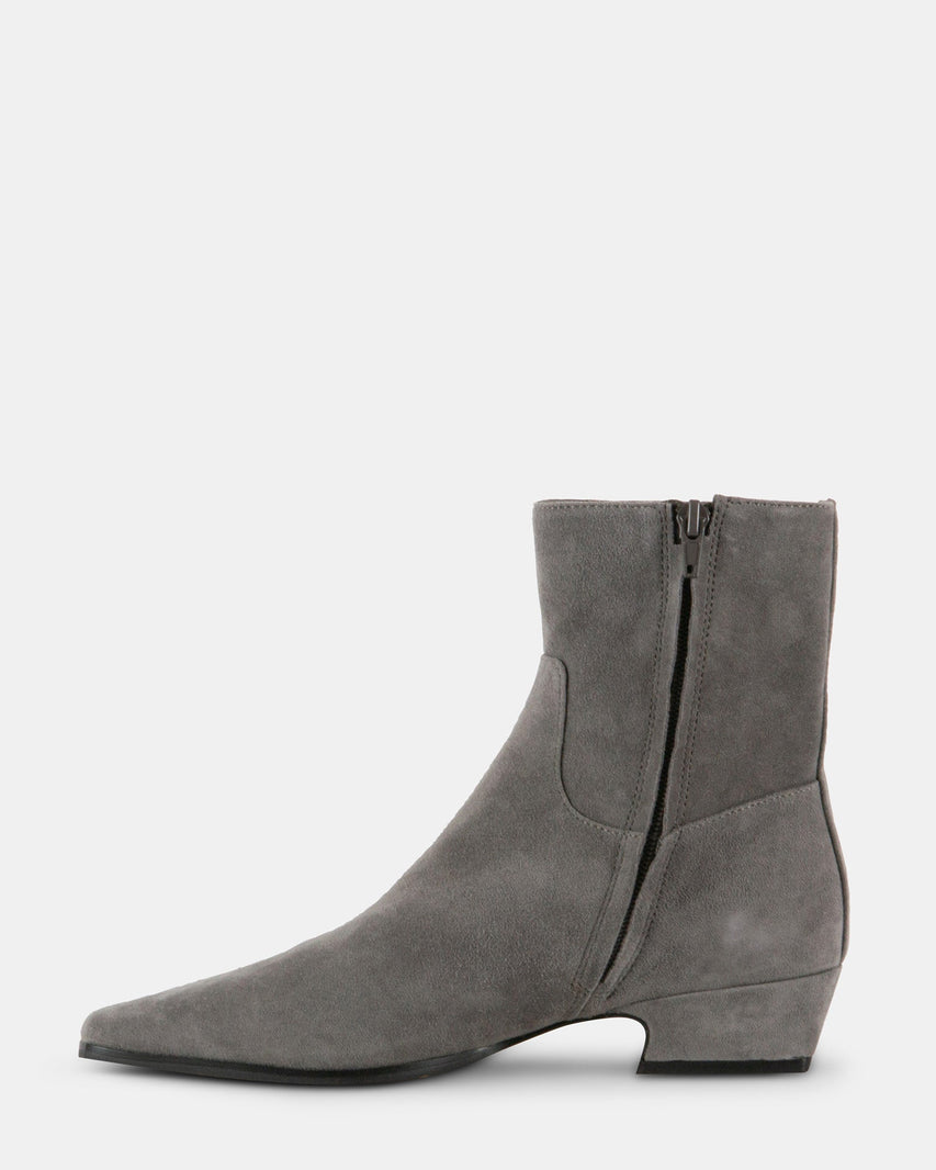DUSTY GREY SUEDE - Women's Shoes - Steve Madden Canada