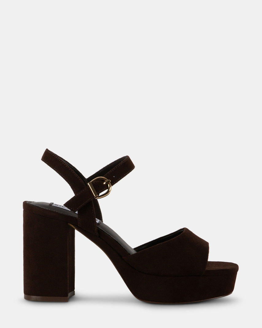 EARTHY DARK BROWN - Women's Shoes - Steve Madden Canada