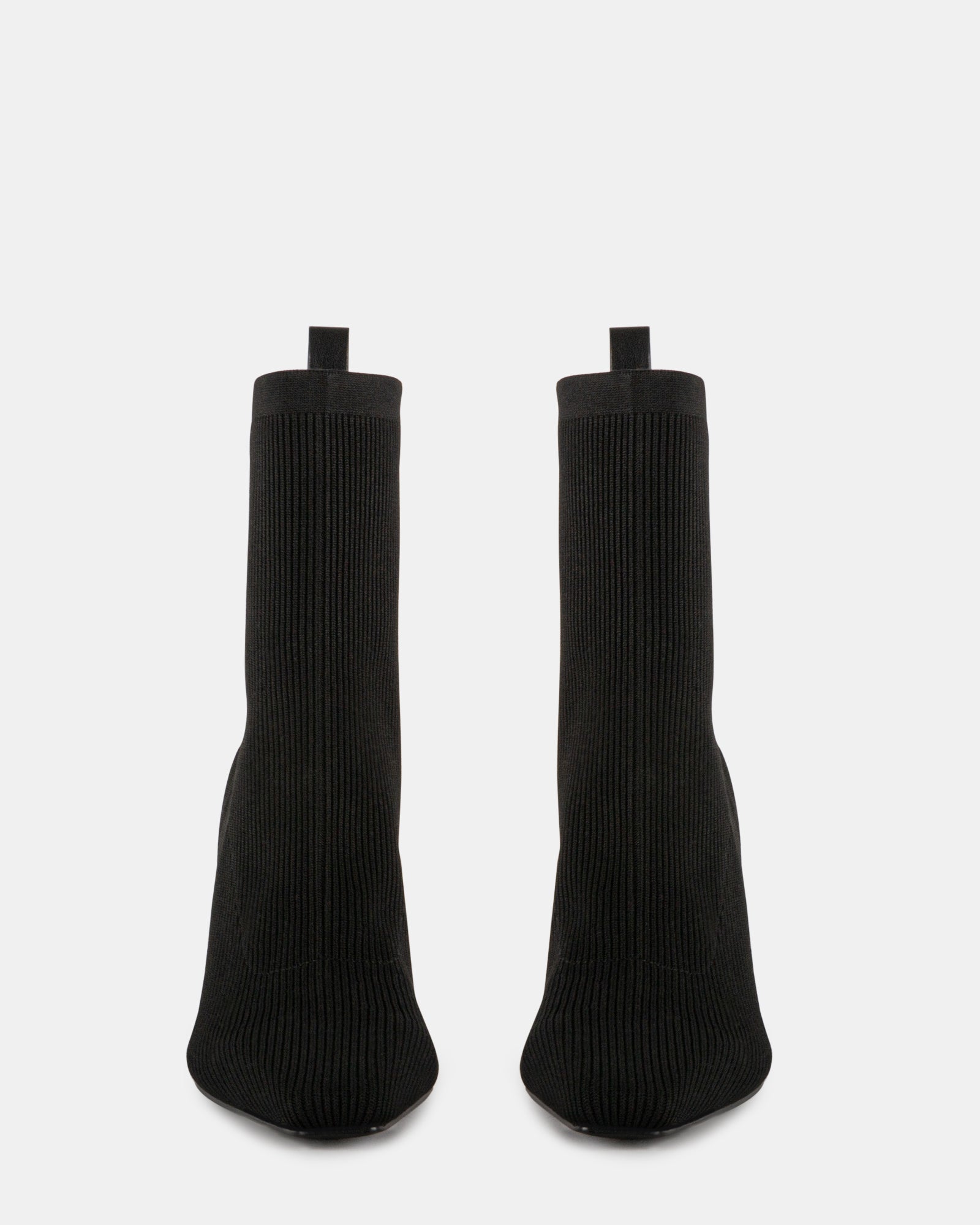 FREIDA BLACK KNIT - Women's Shoes - Steve Madden Canada