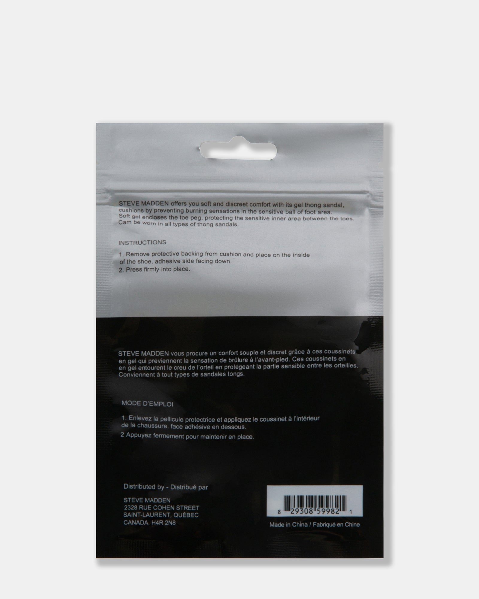 BETWEEN THE TOE GEL CUSHIONS CLEAR - Shoe Care - Steve Madden Canada