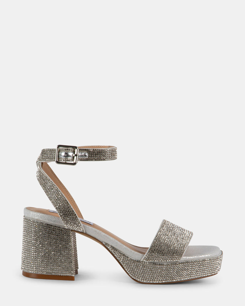 GENIAL-R SILVER MULTI - Women's Shoes - Steve Madden Canada