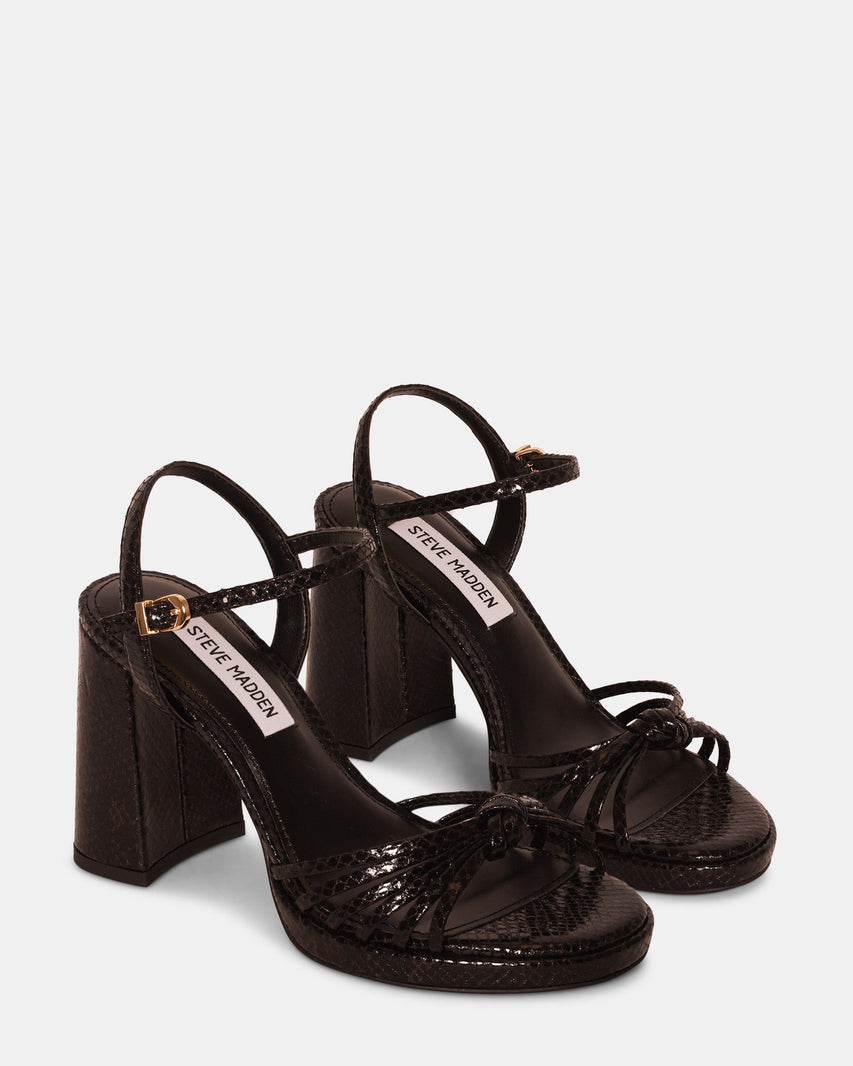 JUNGLE BLACK PATENT - Women's Shoes - Steve Madden Canada