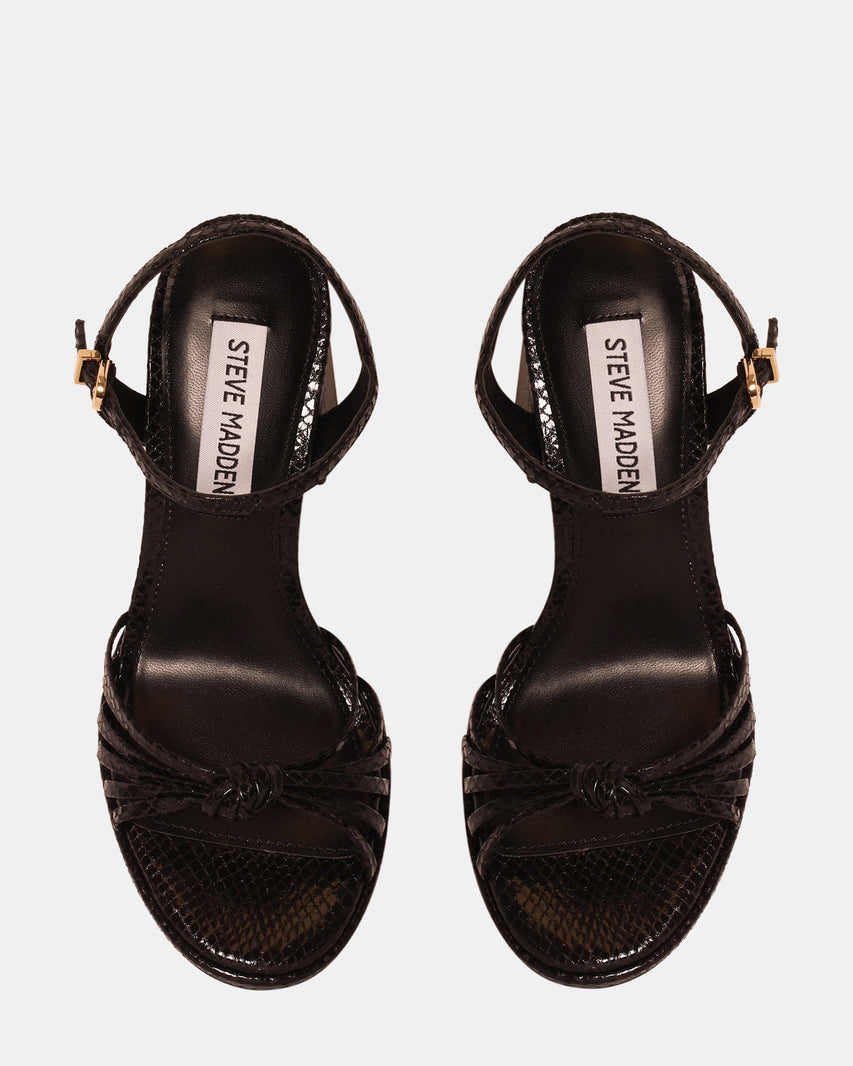 JUNGLE BLACK PATENT - Women's Shoes - Steve Madden Canada