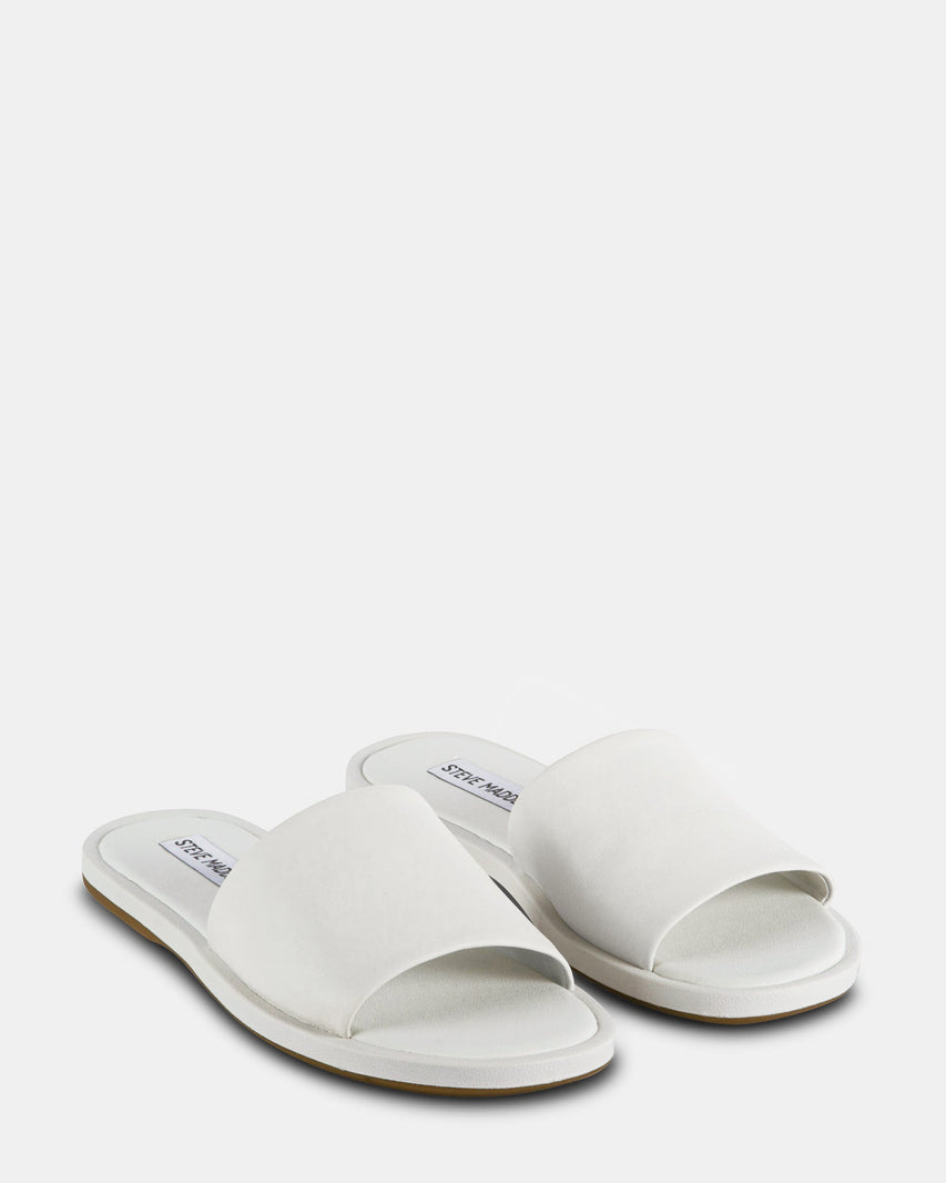 KAYA WHITE LEATHER - Women's Shoes - Steve Madden Canada