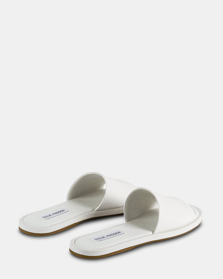 KAYA WHITE LEATHER - Women's Shoes - Steve Madden Canada