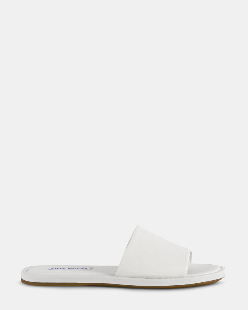 KAYA WHITE LEATHER - Women's Shoes - Steve Madden Canada