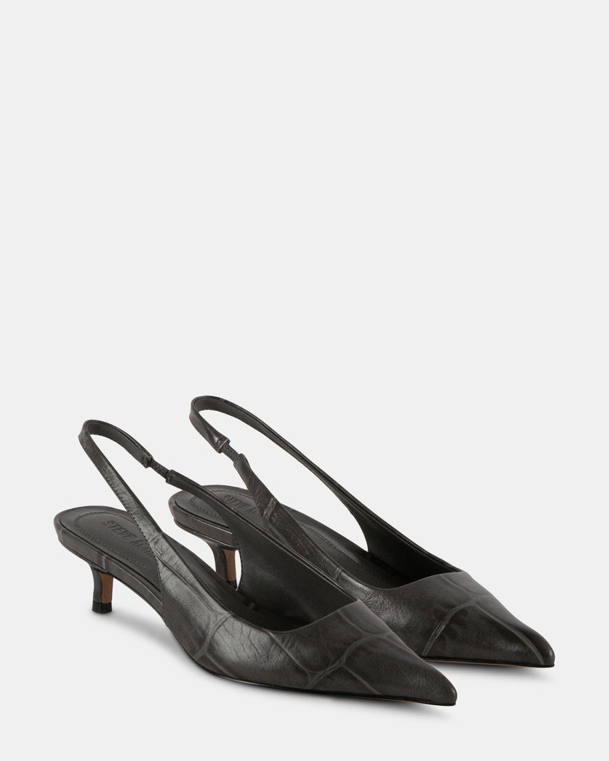 KITTIE-C GREY EXOTIC - Women's Shoes - Steve Madden Canada