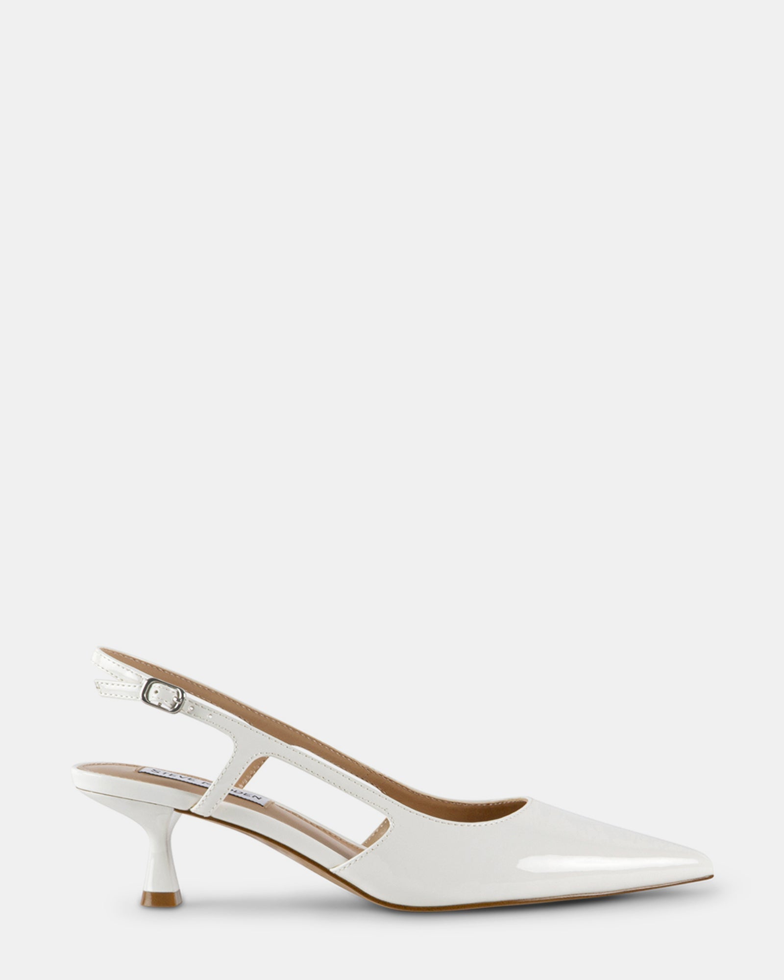LEGACI WHITE PATENT - Women's Shoes - Steve Madden Canada