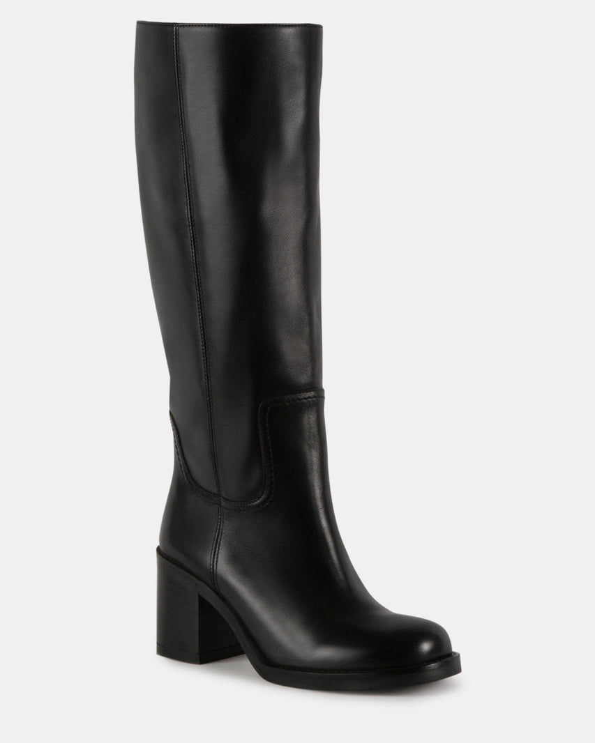 MIRACLE BLACK LEATHER - Women's Shoes - Steve Madden Canada