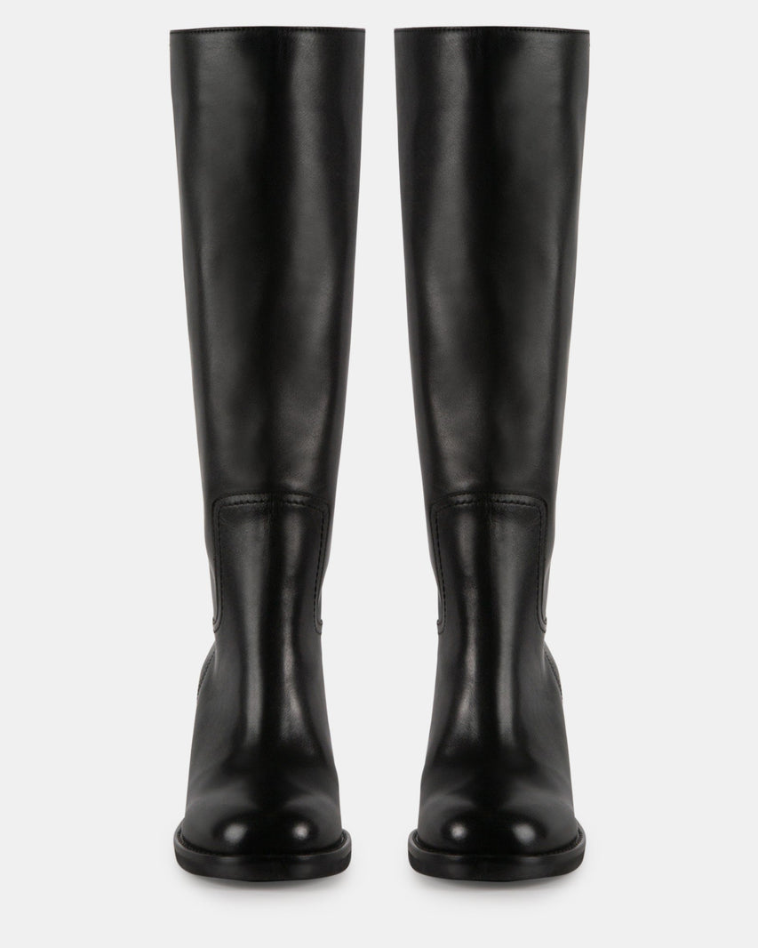 MIRACLE BLACK LEATHER - Women's Shoes - Steve Madden Canada