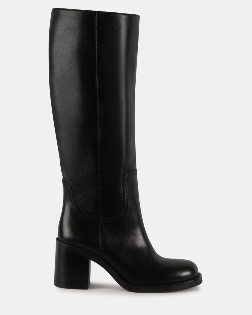 MIRACLE BLACK LEATHER - Women's Shoes - Steve Madden Canada