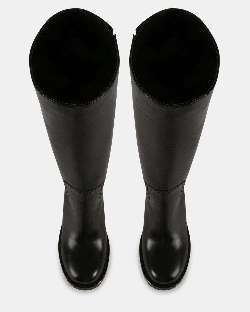 MIRACLE BLACK LEATHER - Women's Shoes - Steve Madden Canada