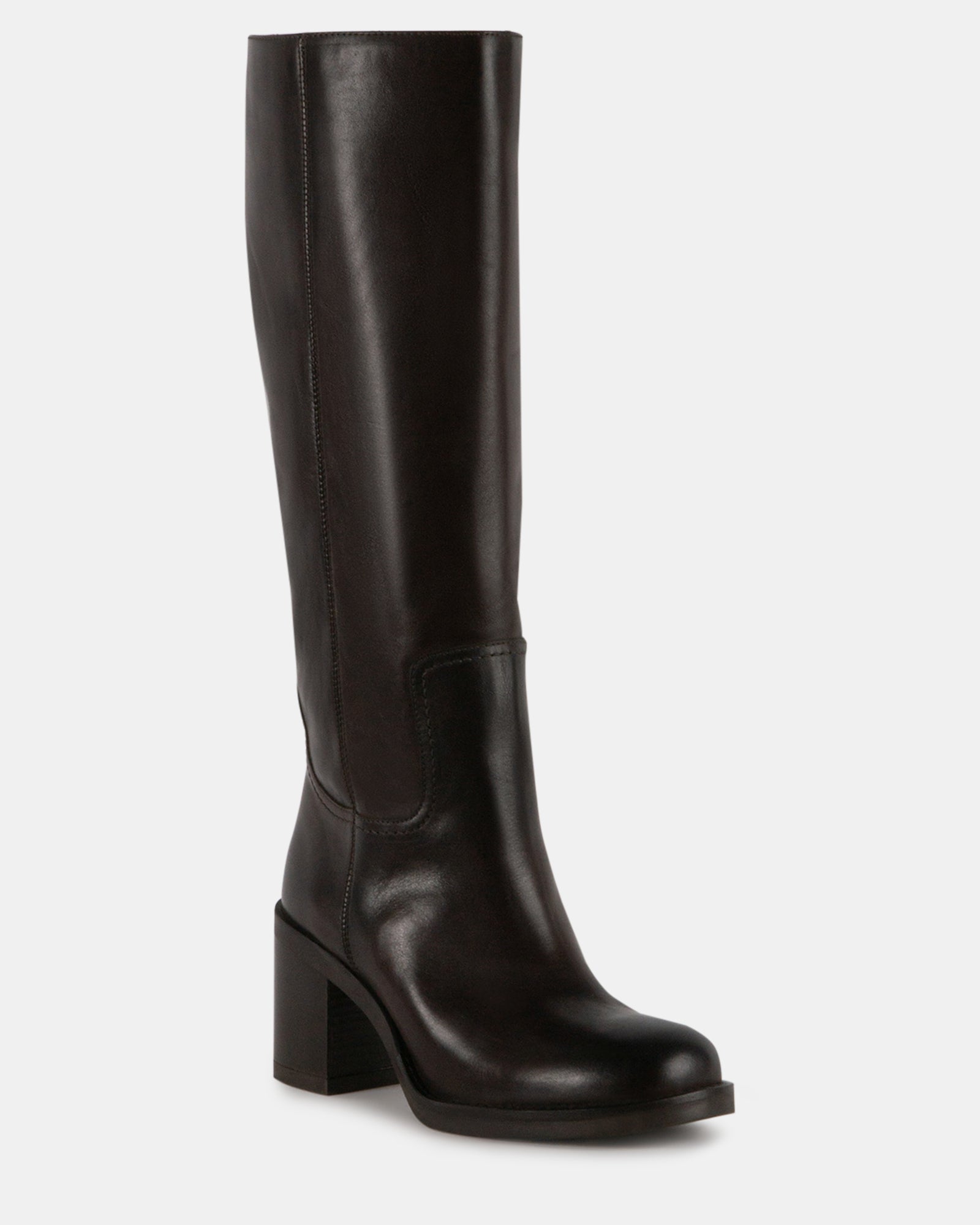 MIRACLE BROWN LEATHER - Women's Shoes - Steve Madden Canada