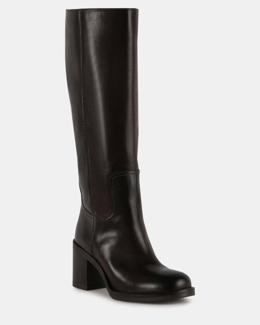 MIRACLE BROWN LEATHER - Women's Shoes - Steve Madden Canada