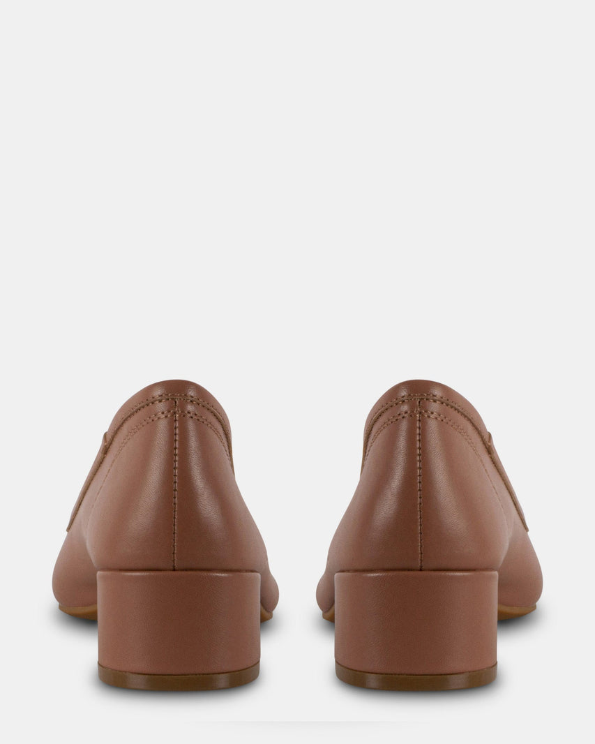 MOLLIE TAUPE LEATHER - Women's Shoes - Steve Madden Canada