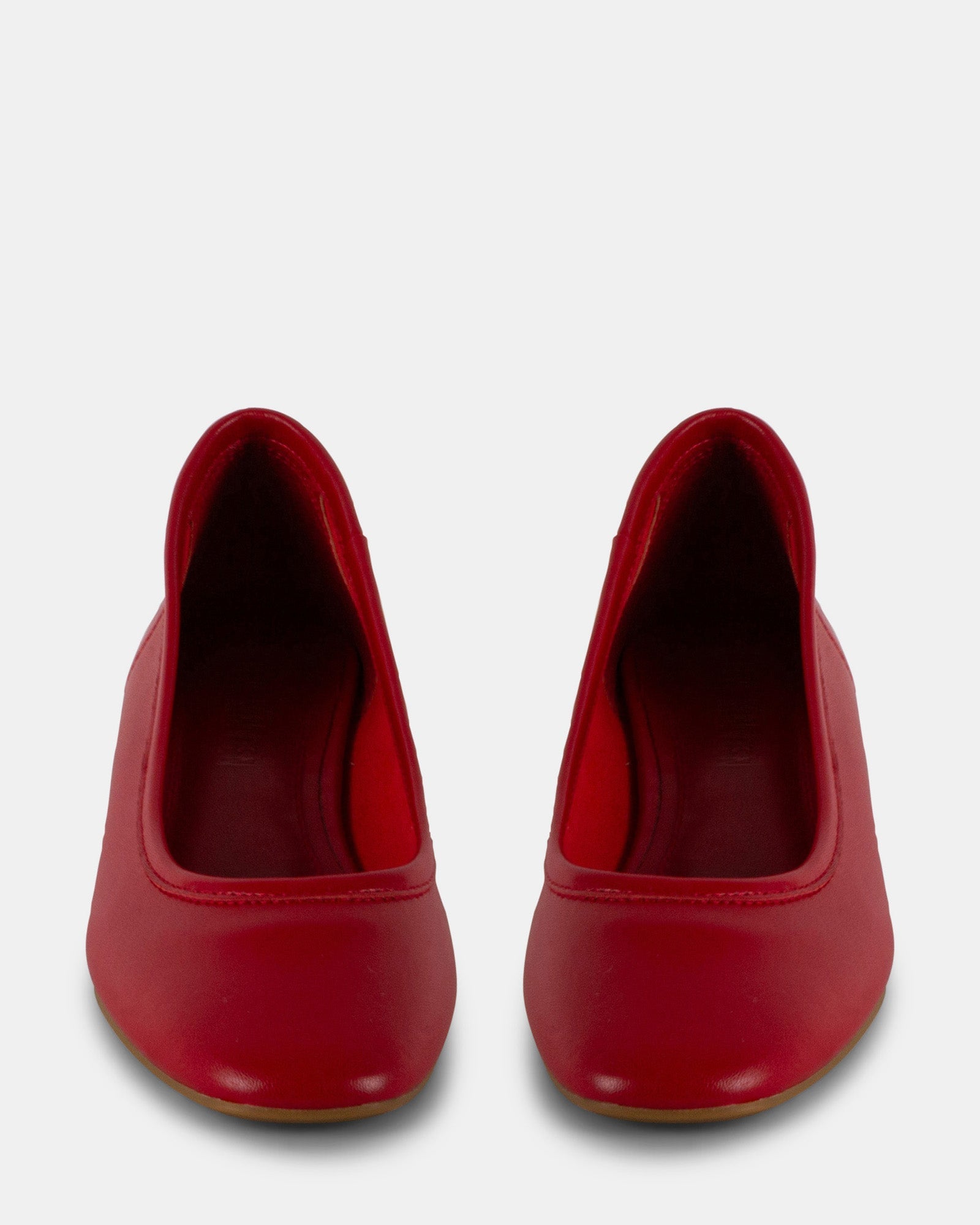MOLLIE RED LEATHER - Women's Shoes - Steve Madden Canada