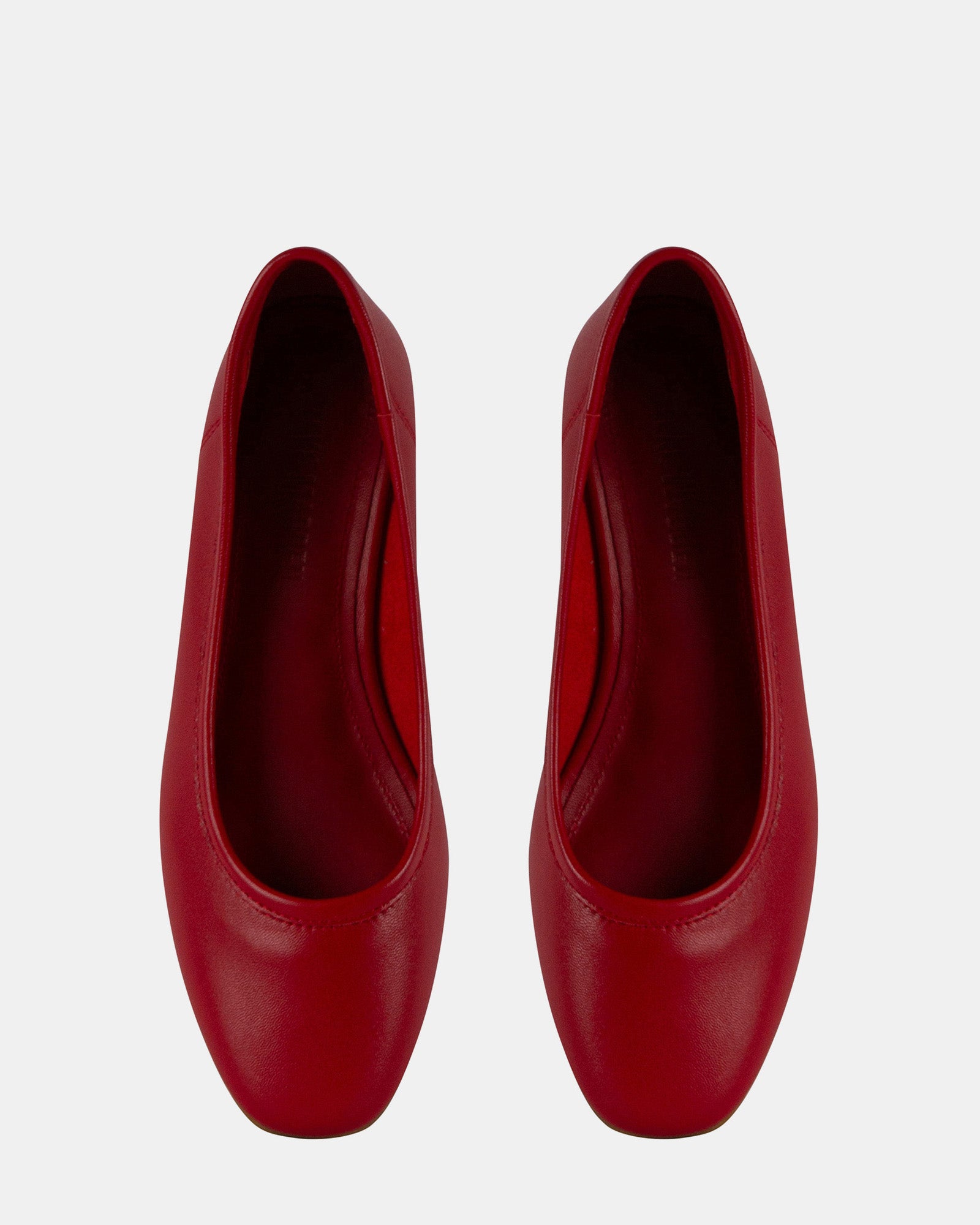 MOLLIE RED LEATHER - Women's Shoes - Steve Madden Canada