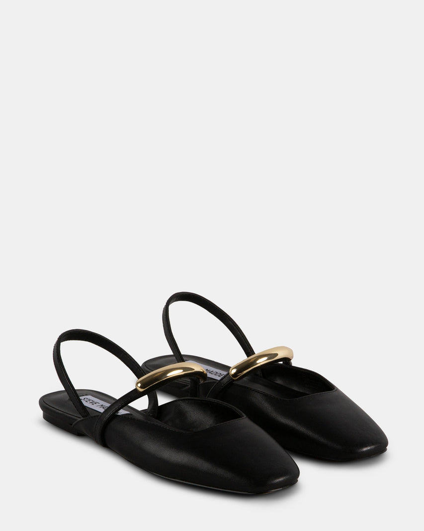 RADLEE BLACK LEATHER - Women's Shoes - Steve Madden Canada