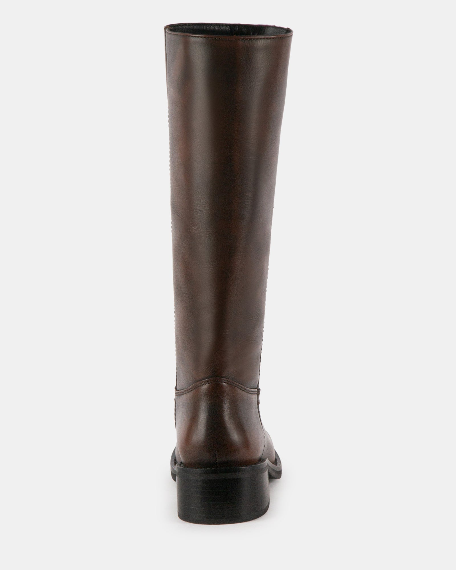 RIGGSS BROWN LEATHER - Women's Shoes - Steve Madden Canada