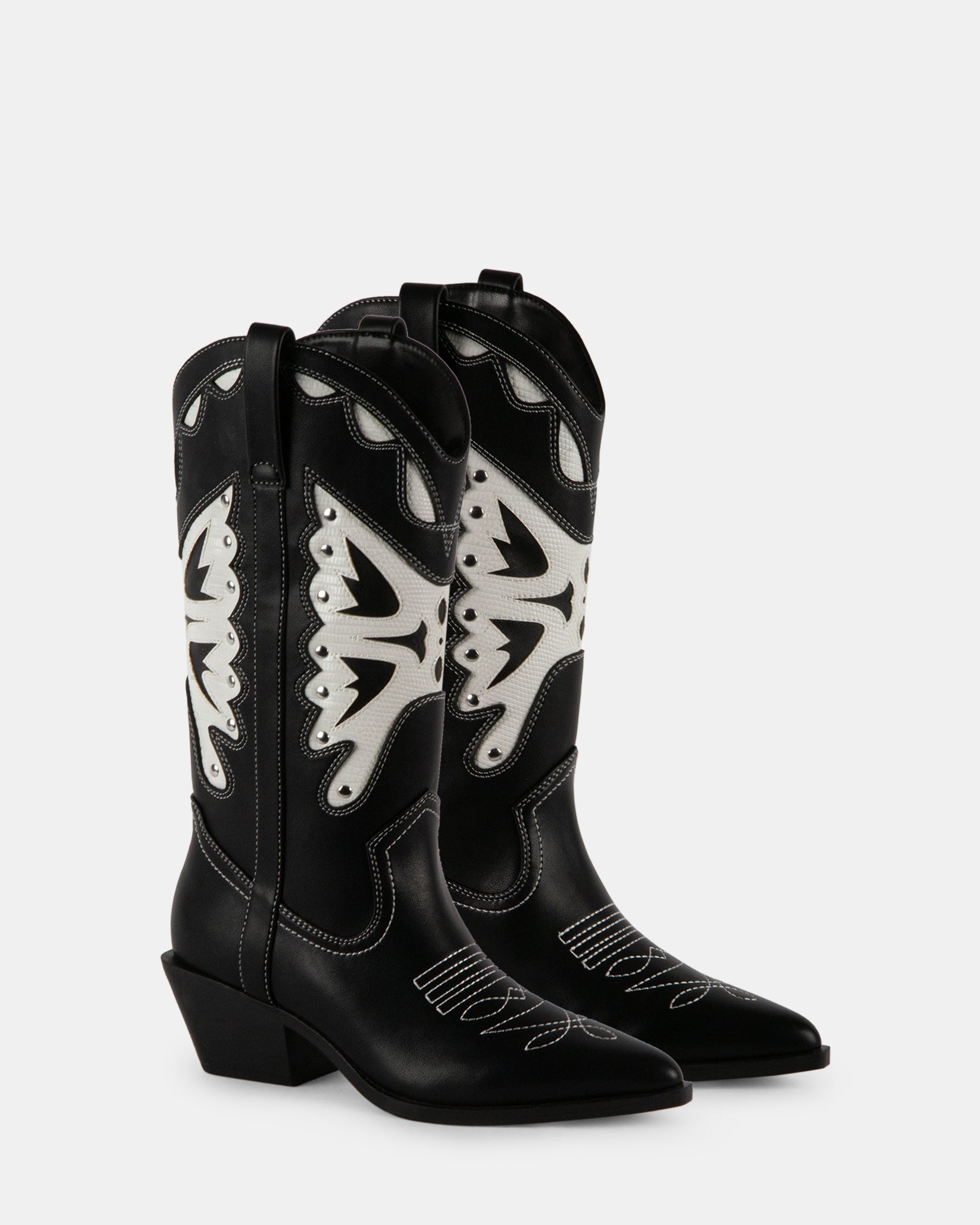 SALOONN BLACK MULTI - Women's Shoes - Steve Madden Canada
