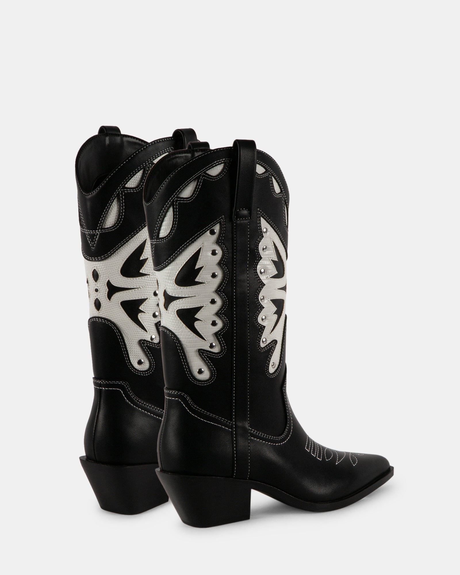 SALOONN BLACK MULTI - Women's Shoes - Steve Madden Canada